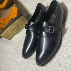 Cheaney Tudor Buckle Monk - size 10
